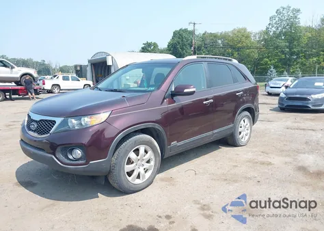 2012 Kia Sorento Lx from USA, damaged, VIN 5XYKTCA65CG281585